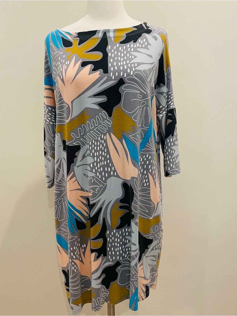 Fighting Eel Abstract Dress